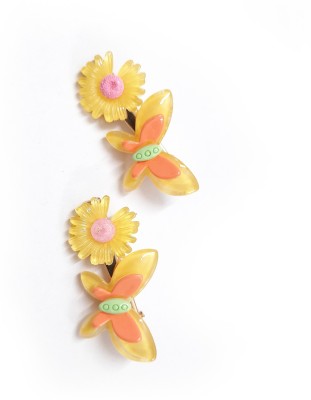 rayie collection HAIR CLIP FOR BABY GIRL Hair Clip(Yellow)