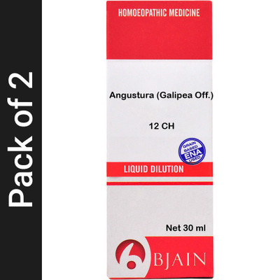 Bjain Angustura (Galipea Off.) 12 CH Dilution(2 x 30 ml)