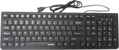 PRODOT Majestic Basket Sleek &amp; Compact Multimedia Keyboard With 12 Function Keys Wired USB Multi-device Keyboard  (Black)