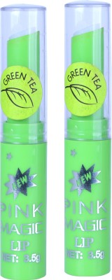 play run 2 GREEN PINK MAGIC LIP BLAM PL(PINK, 7 g)