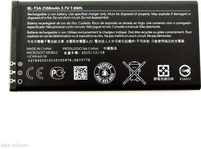 Welzone Mobile Battery For  Nokia Battery Compatible for Nokia Lumia 550 BL-T5A Nokia Microsoft Lumia 550 Lumia550