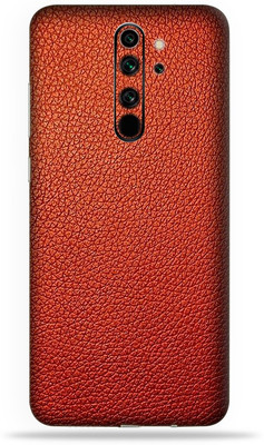 Satisfactory Mi Note 8 Pro Mobile Skin(Red-Leather Skin With Matte Finish)