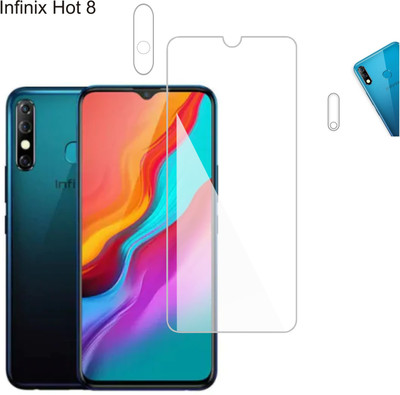 Fomieja Impossible Screen Guard for Infinix Hot 8(Pack of 2)