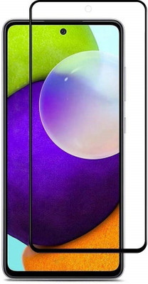 GDBUY Edge To Edge Tempered Glass for Samsung Galaxy A52, Samsung A52(Pack of 1)