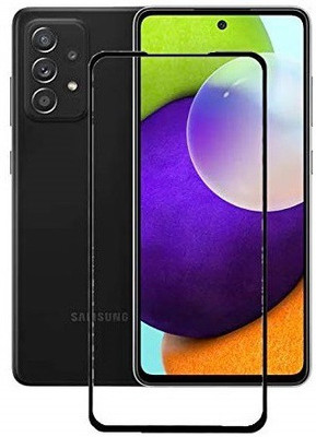 GDBUY Edge To Edge Tempered Glass for Samsung Galaxy A52, Samsung A52(Pack of 1)