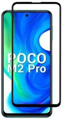 GDBUY Edge To Edge Tempered Glass for Poco M2 Pro(Pack of 1)