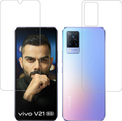 Ten To 11 Front and Back Screen Guard for ViVO V21(Pack of 2)