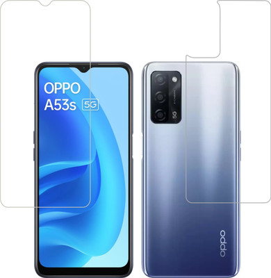 Ten To 11 Front and Back Screen Guard for OPPO A53s 5G(Pack of 2)