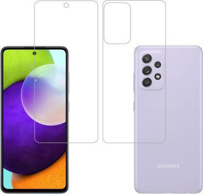 PONDRIK Front and Back Screen Guard for Samsung Galaxy A52s 5G(Pack of 2)