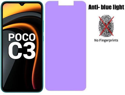 Mudshi Impossible Screen Guard for Poco C3(Pack of 1)