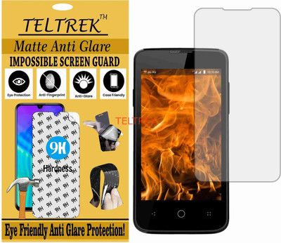 TELTREK Tempered Glass Guard for RELIANCE JIO LYF FLAME 5 (Matte Flexible Shatterproof)(Pack of 1)