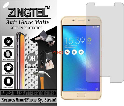 ZINGTEL Tempered Glass Guard for ASUS ZENFONE 3S MAX (Matte Flexible Shatterproof)(Pack of 1)