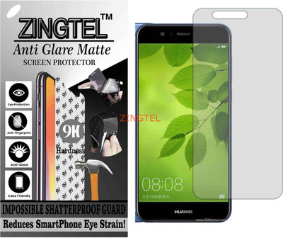 ZINGTEL Tempered Glass Guard for HUAWEI NOVA 2 PLUS (Matte Flexible Shatterproof)(Pack of 1)