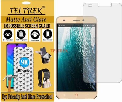 TELTREK Tempered Glass Guard for LYF WATER 7S (Matte Flexible Shatterproof)(Pack of 1)