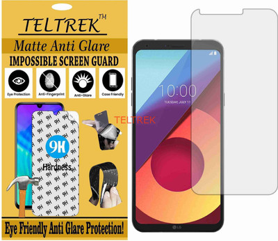 TELTREK Tempered Glass Guard for LG Q6 (Matte Flexible Shatterproof)(Pack of 1)