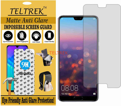 TELTREK Tempered Glass Guard for HUAWEI P20 PRO (Matte Flexible Shatterproof)(Pack of 1)