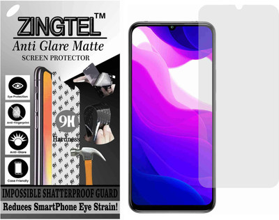 ZINGTEL Tempered Glass Guard for REDMI 10 LITE 5G (Matte Flexible Shatterproof)(Pack of 1)