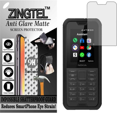 ZINGTEL Tempered Glass Guard for NOKIA 800 TOUGH (Matte Flexible Shatterproof)(Pack of 1)