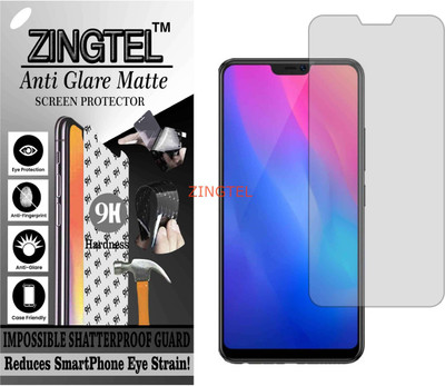 ZINGTEL Tempered Glass Guard for VIVO Y89 (Matte Flexible Shatterproof)(Pack of 1)