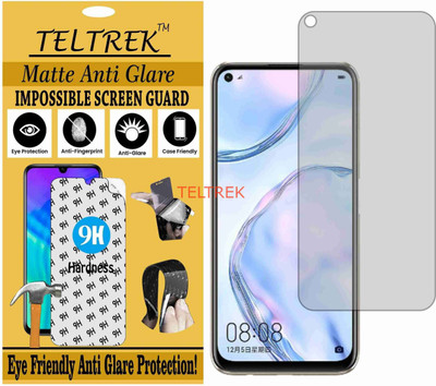 TELTREK Tempered Glass Guard for HUAWEI HONOR NOVA 7I (Matte Flexible Shatterproof)(Pack of 1)