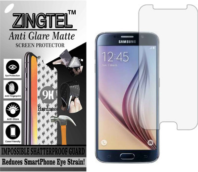 ZINGTEL Tempered Glass Guard for SAMSUNG S6 (Matte Flexible Shatterproof)(Pack of 1)