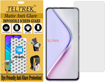 TELTREK Tempered Glass Guard for MI K40 PRO ZOOM (Matte Flexible Shatterproof)(Pack of 1)