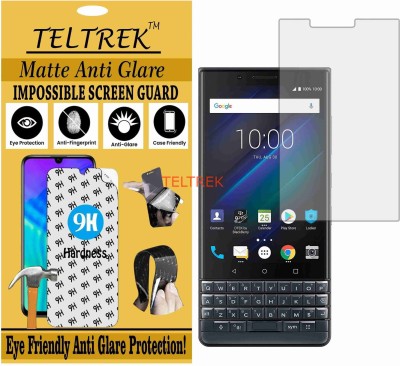 TELTREK Tempered Glass Guard for BLACKBERRY KEY2 LITE (Matte Flexible Shatterproof)(Pack of 1)