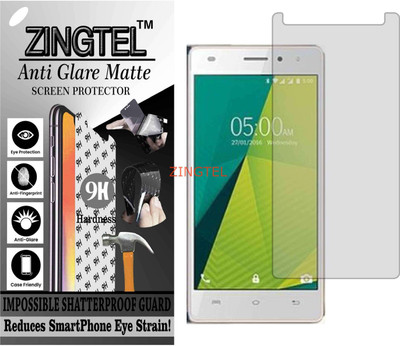 ZINGTEL Tempered Glass Guard for LAVA X11 4G (Matte Flexible Shatterproof)(Pack of 1)