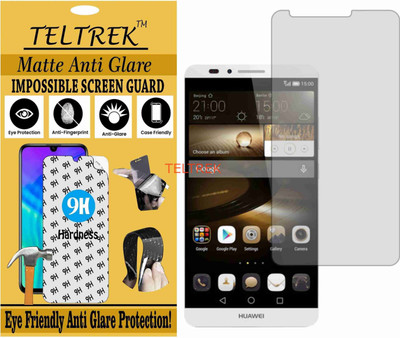 TELTREK Tempered Glass Guard for HUAWEI ASCEND MATE 7 (Matte Flexible Shatterproof)(Pack of 1)