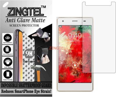 ZINGTEL Tempered Glass Guard for INTEX AQUA ACE (Matte Flexible Shatterproof)(Pack of 1)