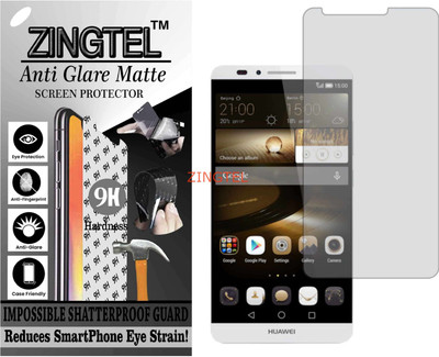 ZINGTEL Tempered Glass Guard for HUAWEI ASCEND MATE 7 (Matte Flexible Shatterproof)(Pack of 1)