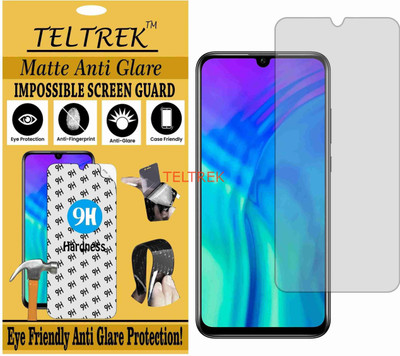 TELTREK Tempered Glass Guard for HONOR 10 LITE (Matte Flexible Shatterproof)(Pack of 1)