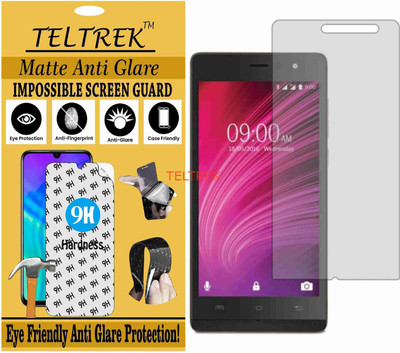 TELTREK Tempered Glass Guard for LAVA A97 PLUS (Matte Flexible Shatterproof)(Pack of 1)
