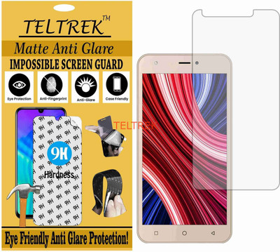 TELTREK Tempered Glass Guard for INTEX Q11 4G (Matte Flexible Shatterproof)(Pack of 1)