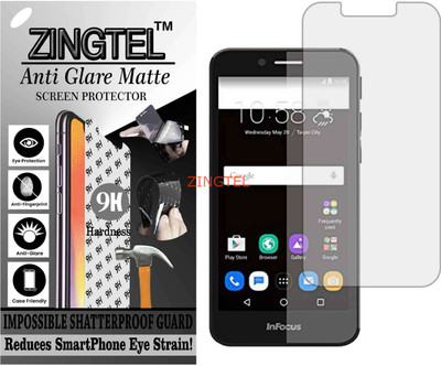ZINGTEL Tempered Glass Guard for INFOCUS M260 (Matte Flexible Shatterproof)(Pack of 1)