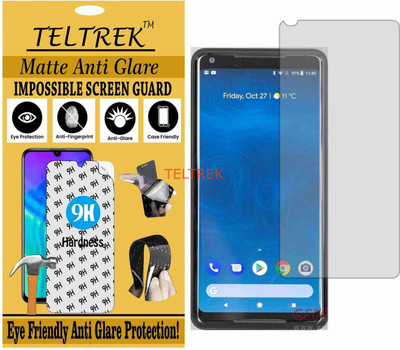 TELTREK Tempered Glass Guard for GOOGLE PIXEL 2 XL (Matte Flexible Shatterproof)(Pack of 1)