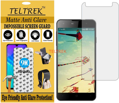 TELTREK Tempered Glass Guard for LYF WIND 1 (Matte Flexible Shatterproof)(Pack of 1)