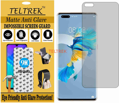TELTREK Tempered Glass Guard for HUAWEI HONOR MATE 40 PRO (Matte Flexible Shatterproof)(Pack of 1)