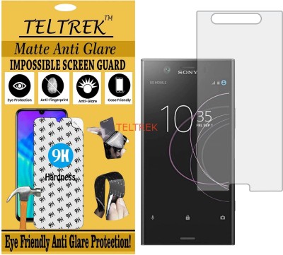 TELTREK Tempered Glass Guard for SONY XPERIA XZ1 COMPACT (Matte Flexible Shatterproof)(Pack of 1)