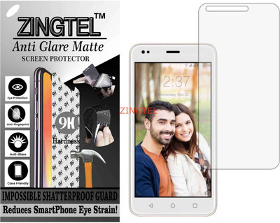 ZINGTEL Tempered Glass Guard for INTEX AQUA LIONS T1 LITE (Matte Flexible Shatterproof)(Pack of 1)
