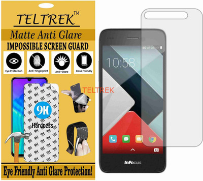 TELTREK Tempered Glass Guard for INFOCUS M350 (Matte Flexible Shatterproof)(Pack of 1)