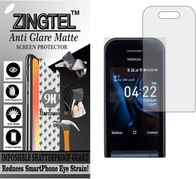 ZINGTEL Tempered Glass Guard for NOKIA 2720 2019 (Matte Flexible Shatterproof)(Pack of 1)