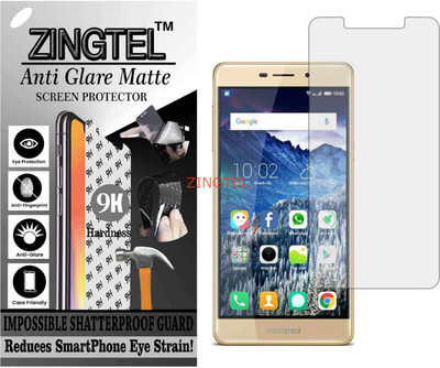 ZINGTEL Tempered Glass Guard for COOLPAD Y83-100 (MEGA 2.5D) (Matte Flexible Shatterproof)(Pack of 1)