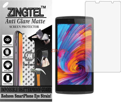 ZINGTEL Tempered Glass Guard for INTEX AQUA CRAZE 4G (Matte Flexible Shatterproof)(Pack of 1)