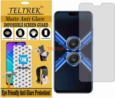 TELTREK Tempered Glass Guard for HUAWEI HONOR 8X (Matte Flexible Shatterproof)(Pack of 1)