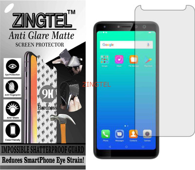 ZINGTEL Tempered Glass Guard for MICROMAX CANVAS INFINITY PRO (Matte Flexible Shatterproof)(Pack of 1)