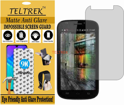 TELTREK Tempered Glass Guard for LAVA IRIS 501 (Matte Flexible Shatterproof)(Pack of 1)