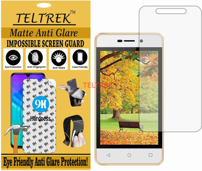 TELTREK Tempered Glass Guard for INTEX AQUA 4G STRONG (Matte Flexible Shatterproof)(Pack of 1)