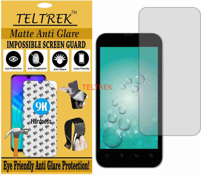 TELTREK Tempered Glass Guard for KARBONN A9 PLUS (Matte Flexible Shatterproof)(Pack of 1)