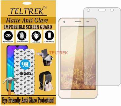 TELTREK Tempered Glass Guard for INFOCUS A1 M500 (Matte Flexible Shatterproof)(Pack of 1)